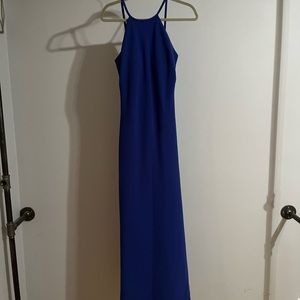 Calvin Klein Halter Mermaid formal dress